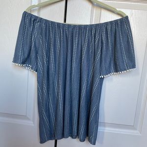 Off the Shoulder Flowy Top